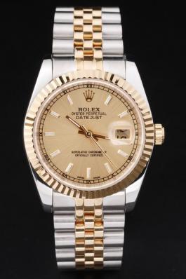 Rolex Datejust Golden Round Cutwork Men Watch-RD2364 Rolex Datejust Golden Round Cutwork Men Watch-RD2364
