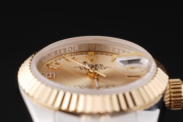 Rolex Datejust Mechanism Rose Golden Surface Women Watch-RD2461 Rolex Datejust Mechanism Rose Golden Surface Women Watch-RD2461