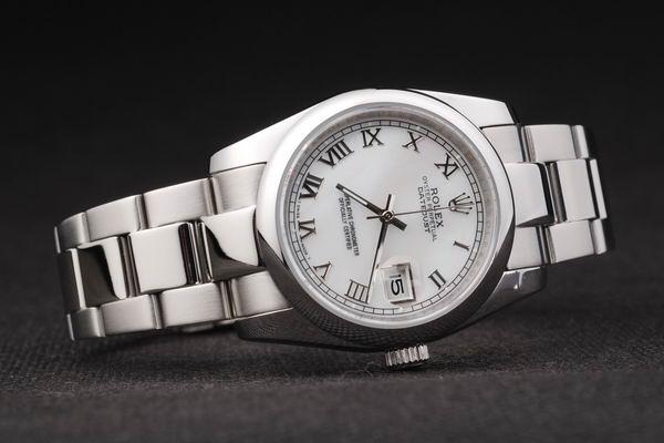 Rolex Datejust Swiss Mechanism Silver White Watch-RD2380 Rolex Datejust Swiss Mechanism Silver White Watch-RD2380