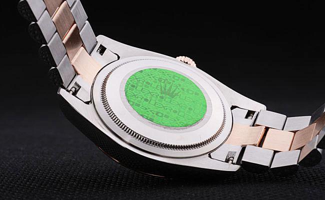 Rolex Milgauss Rose Gold&Black Stainless Steel 36mm Watch-RM3883