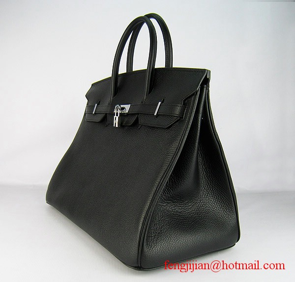 Hermes Birkin 40cm Togo Bag Black 6099