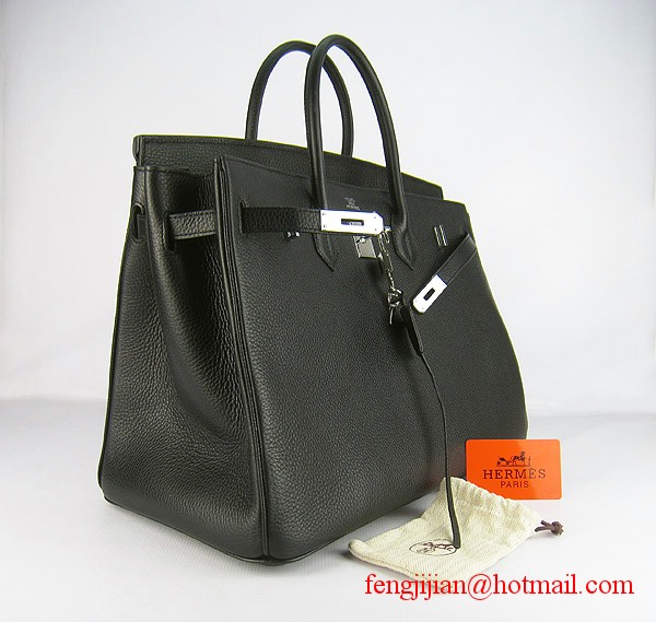 Hermes Birkin 40cm Togo Bag Black 6099