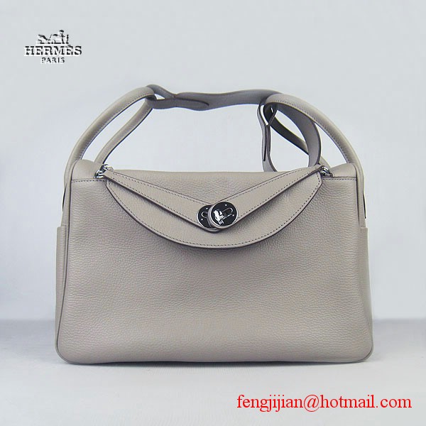 Hermes Women Shoulder Bag Grey 6208