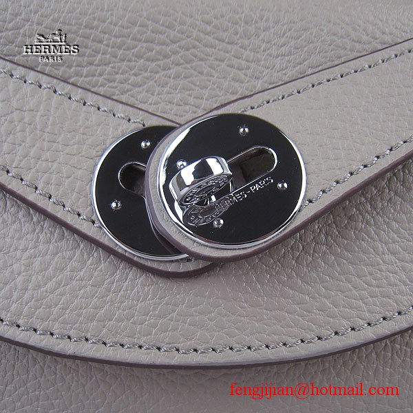 Hermes Women Shoulder Bag Grey 6208