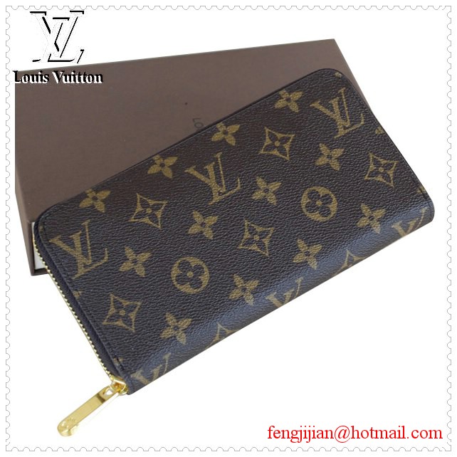 Louis Vuitton Monogram Vernis Zippy Replica Wallet M61728