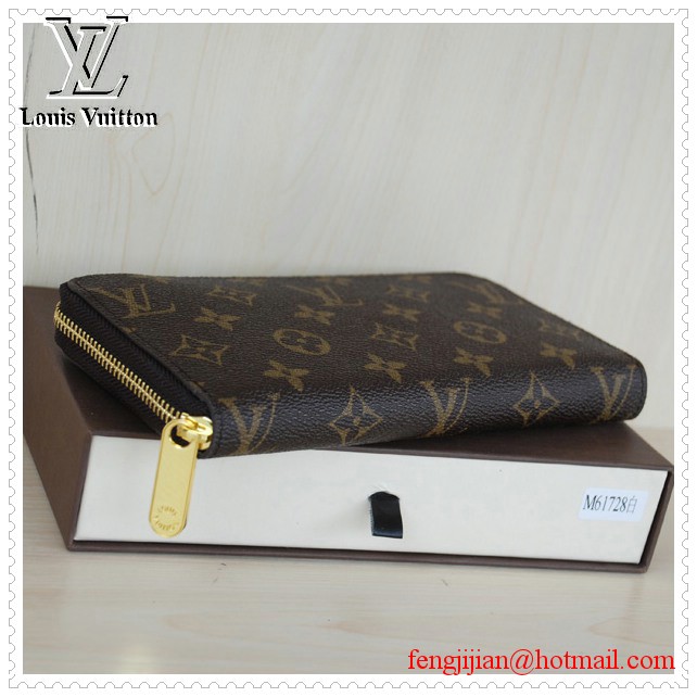 Louis Vuitton Monogram Vernis Zippy Replica Wallet M61728