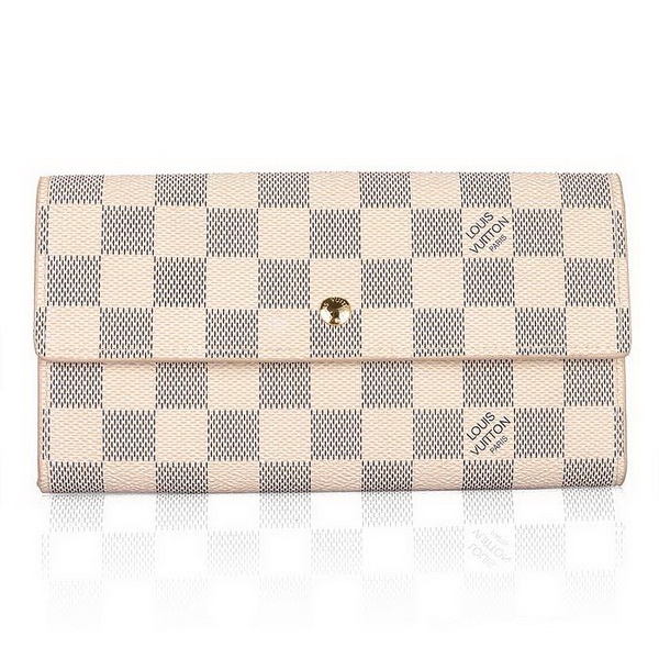 Louis Vuitton Damier Azur Canvas Sarah Wallet N61735