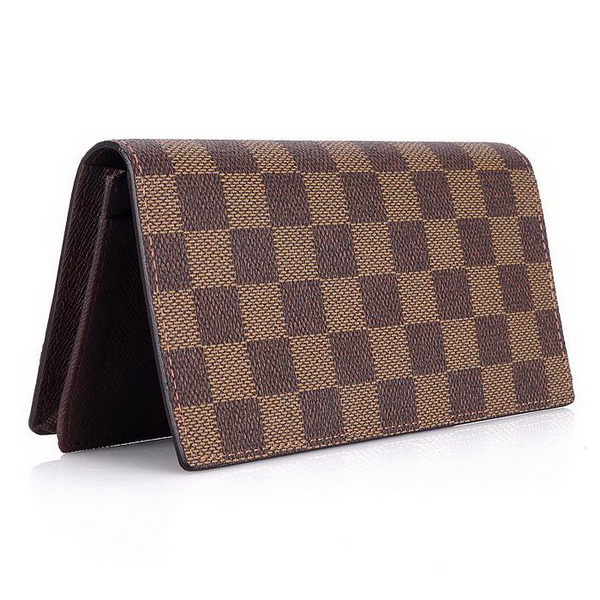 Louis Vuitton Damier Ebene Canvas Ebony Wallet N60825