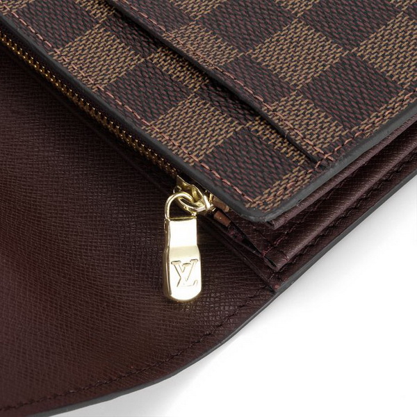 Louis Vuitton Damier Ebene Canvas Sarah Wallet N61734