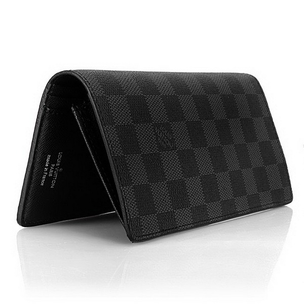 Louis Vuitton Damier Graphite Canvas Brazza Wallet N62665