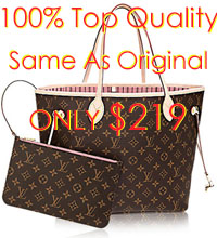 100% top quality same as original bag Louis Vuitton Monogram Canvas Neverfull MM M50366 Rose Ballerine Only $219